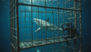 Read more about the article The Ultimate Great White Shark Cave Diving in South Africa Experience